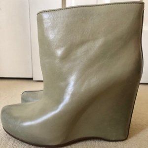 Maison Margiela Gray Ombre Ankle Boots SZ 36